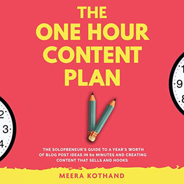 The One Hour Content Plan